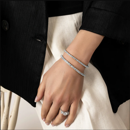 Luna Radiance Tennis Bracelet